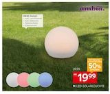 LED-Solarleuchte von Ambia Garden im aktuellen XXXLutz Möbelhäuser Prospekt für 19,99 €