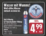 Co²-Tauschzylinder-Füllung im Angebot bei EDEKA in Altenburg Co²-Tauschzylinder-Füllung Angebote von Gut & Günstig bei EDEKA Altenburg für 4,99 €