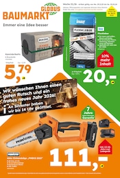 Prospectus Globus-Baumarkt à Brumath, "GLOBUS BAUMARKT Immer eine Idee besser", 11 pages, 29/12/2025 - 03/01/2026