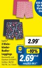 Aktuelles Kleinkinder-Radler-Leggings Angebot bei Lidl in Halle (Saale) ab 2,99 €