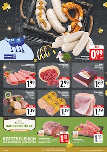 Schweinefleisch im EDEKA Prospekt "Wir lieben Lebensmittel!" mit 28 Seiten (Leipzig)
