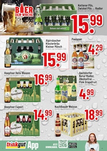 Bier im Trinkgut Prospekt "Aktuelle Angebote" mit 8 Seiten (Ettlingen)