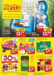 Netto Marken-Discount Prospekt "Aktuelle Angebote" für Markt Schwaben, 47 Seiten, 20.03.2023 - 25.03.2023