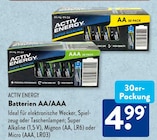 Aktuelles Batterien AA Angebot bei ALDI SÜD in Duisburg ab 4,99 €