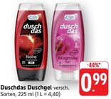 Noire im Angebot bei E center in Lahr Noire Angebote von Duschdas bei E center Lahr für 0,99 €