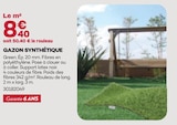 Promo Gazon synthétique à 8,40 € dans le catalogue Gedimat à Wasselonne