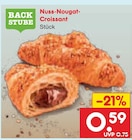 Nuss-Nougat-Croissant von BACK STUBE im aktuellen Netto Marken-Discount Prospekt