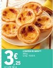 Promo 6 Pasteis de Nata à 3,25 € dans le catalogue E.Leclerc à St Brevin l'Ocean