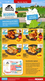 Huhn im Penny Prospekt "Wer günstig will, muss Penny." mit 44 Seiten (München)
