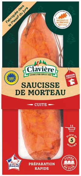 CLAVIÈRE Saucisse de Morteau