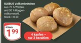 Aktuelle Wecker Angebote bei GLOBUS in Duisburg Aktuelles Vollkornbrötchen Angebot bei GLOBUS in Duisburg ab 1,99 €