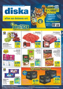 Rindfleisch im diska Prospekt "alles an deinem ort." mit 16 Seiten (Chemnitz)