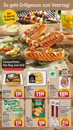 Burger Angebot im aktuellen REWE Prospekt auf Seite 4