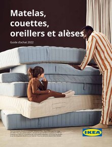 Prospectus IKEA en cours, "Matelas, couettes, oreillers et alèses", 62 pages