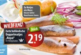 Zarte holländische Doppelmatjes Royal im Angebot bei famila Nordost in Kiel Zarte holländische Doppelmatjes Royal Angebote bei famila Nordost Kiel für 2,19 €