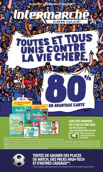 Prospectus Intermarché en cours, "TOUTES ET TOUS UNIS CONTRE LA VIE CHÈRE.", page 1 sur 24