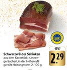 E center Heilbronn - Schwarzwälder Schinken Angebot im Prospekt Schwarzwälder Schinken bei E center im Heilbronn Prospekt für 2,29 €