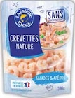 CREVETTES NATURE - L'ASSIETTE BLEUE en promo chez Intermarché Toulon à 2,49 €