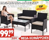 Wreesmann Tangerhütte - Rattan-Möbelset Angebot im Prospekt Rattan-Möbelset bei Wreesmann im Tangerhütte Prospekt für 99,99 €