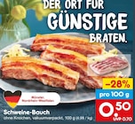 Schweine-Bauch Angebote bei Netto Marken-Discount Wuppertal für 0,50 €