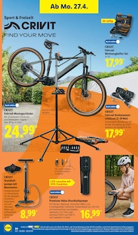 Fahrradpumpe im Lidl Prospekt "LIDL LOHNT SICH" mit 68 Seiten (Bochum)