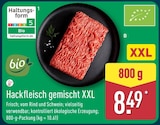 Hackfleisch gemischt XXL im Angebot bei ALDI Nord in Wermelskirchen Hackfleisch gemischt XXL Angebote von Bio bei ALDI Nord Wermelskirchen für 8,49 €