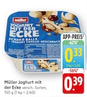 Joghurt mit der Ecke bei EDEKA im Bürstadt Prospekt für 0,33 €