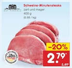 Schweine-Minutensteaks von Gut Ponholz für 2,79 € bei Netto Marken-Discount im Angebot Schweine-Minutensteaks von Gut Ponholz im aktuellen Netto Marken-Discount Prospekt