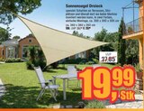 Sonnensegel Dreieck Angebote bei Barth Raumdekor Siegen für 19,99 €
