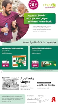 Aktueller mea - meine apotheke Prospekt "Unsere September-Angebote" Seite 1 von 4 Seiten für Remchingen