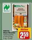 Wiener Würstchen Angebote von REWE Bio bei REWE Kiel für 2,59 €