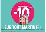 Promo -10% remise immédiate sur tout Martini à  dans le catalogue Intermarché à Saint-Georges-Nigremont