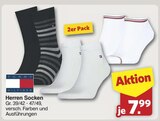 Herren Socken von Tommy Hilfiger für 7,99 € bei famila Nordwest im Angebot Herren Socken von Tommy Hilfiger im aktuellen famila Nordwest Prospekt
