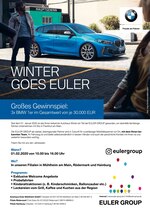 BMW Prospekt "Winter goes Euler", 6 Seiten, für Eppertshausen, 21.01.2020 - 17.02.2020 BMW Prospekt "Winter goes Euler", 6 Seiten, für Eppertshausen, 21.01.2020 - 17.02.2020