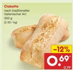 Netto Marken-Discount - Ciabatta Angebot im Prospekt Ciabatta bei Netto Marken-Discount im Prospekt "" für 0,69 €
