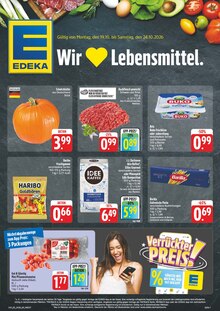 Kaffee im EDEKA Prospekt "Wir lieben Lebensmittel!" mit 8 Seiten (Nürnberg)