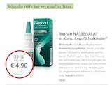 NASENSPRAY o. Kons. Erw./Schulkinder bei LINDA im Langelsheim Prospekt für 4,90 €