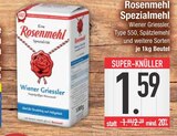 Spezialmehl im EDEKA Prospekt Spezialmehl von Rosenmehl im aktuellen EDEKA Prospekt für 1,59 €