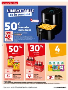 Promo Pepsi dans le catalogue Auchan Hypermarché du moment à la page 46