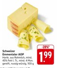 Schweizer Emmentaler AOP im Angebot bei EDEKA in Bietigheim-Bissingen Schweizer Emmentaler AOP Angebote bei EDEKA Bietigheim-Bissingen für 1,99 €