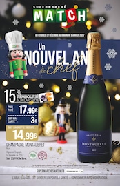 Champagne Brut Angebote im Prospekt "Un NOUVEL AN de chef" von Supermarchés Match auf Seite 1