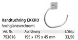 Handtuchring EKKRO für 33,50 € bei Holz Possling im Angebot Handtuchring EKKRO im aktuellen Holz Possling Prospekt