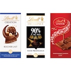SUR TOUTES LES TABLETTES EXCELLENCE, AUTHENTIQUE, CRÉATION & LINDOR - LINDT - Carrefour à Angers SUR TOUTES LES TABLETTES EXCELLENCE, AUTHENTIQUE, CRÉATION & LINDOR - LINDT en promo chez Carrefour Angers