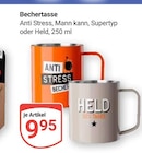 Anti Stress Bechertasse Angebote bei GLOBUS Gera für 9,95 €