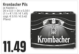 Pils Angebote von Krombacher bei EDEKA Brilon für 11,49 €