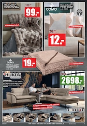 Möbel Mahler Siebenlehn Kuscheldecke im Prospekt 