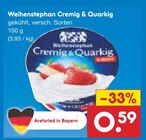 Cremig & Quarkig von Weihenstephan im aktuellen Netto Marken-Discount Prospekt für 0,59 €