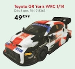 GR Yaris WRC 1/14 - TOYOTA - La Grande Récré GR Yaris WRC 1/14 - TOYOTA à 49,99 € dans le catalogue La Grande Récré