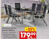 Aluminium Gartengarnitur Milano von Juskys im aktuellen Netto Marken-Discount Prospekt für 179,99 €