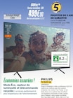 Tv qled 4k - PHILIPS - Proxi Confort à Cholet Tv qled 4k - PHILIPS en promo chez Proxi Confort Cholet à 499,90 €